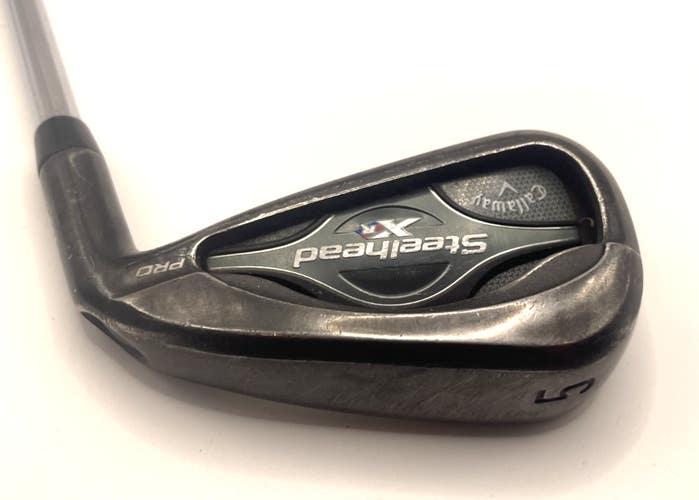 Callaway Steelhead XR Pro 5 Iron TT SpeedStep 85 Stiff Steel Shaft *Good*