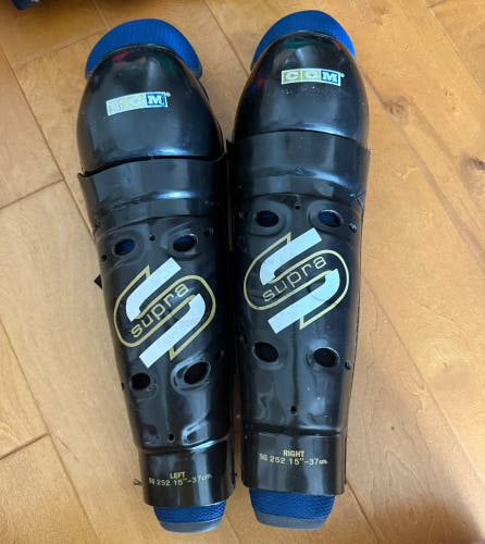 CCM Supra Hockey Player Shin Guards