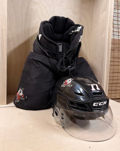Niagara IceDogs Pants & Helmet – OHL Team Issued – Used