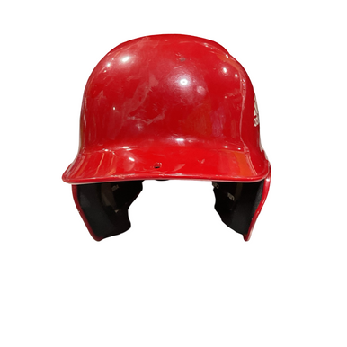 Used Adidas ADIDAS RED HELMET Batting Helmet No Mask Red One Size 11834-S000050033