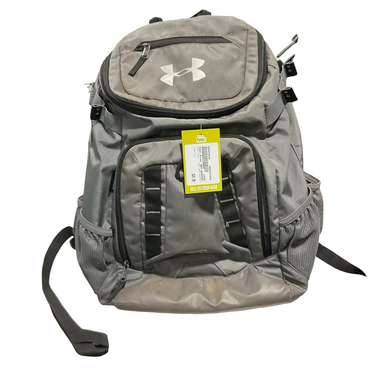 Used Under Armour GREY BACKPACK BB/SB Player Backpack Grey 11834-S000050039