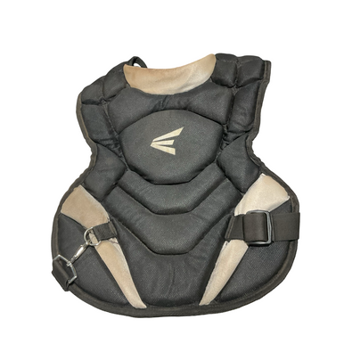 Used Easton BLACK CHEST GUARD YOUTH Catchers Chest Protector Black Youth 11834-S000050030