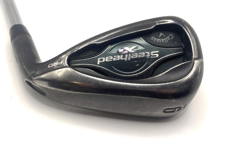 Callaway Steelhead XR Pro 9 Iron TT SpeedStep 85 Stiff Steel Shaft *Good*