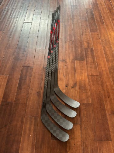 4 Senior Warrior Alpha LX3 Pro Left Hand Hockey Stick Jamie Benn Pro Curve 90 Flex Pro Stock (New)