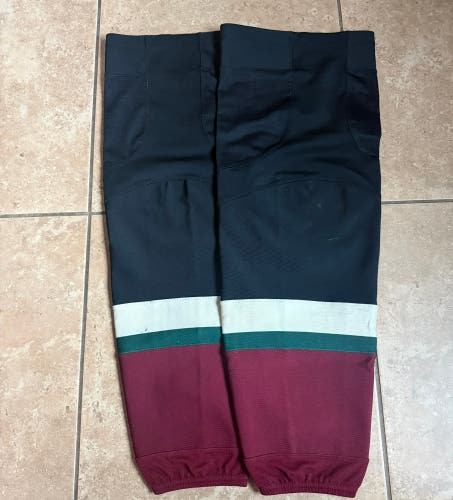 Pro Stock Arizona Coyotes Reebok NHL Game Socks XL