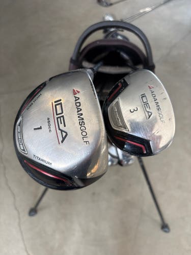 Men's 2007 Adams A3 OS Left Hand Clubs (Full Set) Regular Flex 11 Pieces (Used)