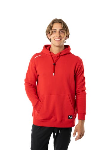 Bauer Ultimate Hoodie, Red, Sr. XXL