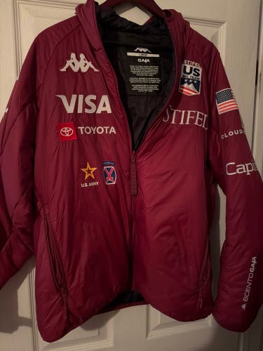 Red Unisex Adult Large Jacket (Used)