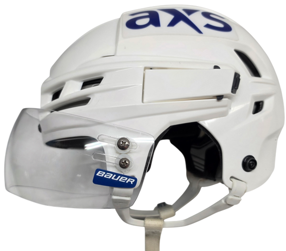 CCM TACKS 910 PRO STOCK HOCKEY HELMET SMALL WHITE WOLFPACK (15540)