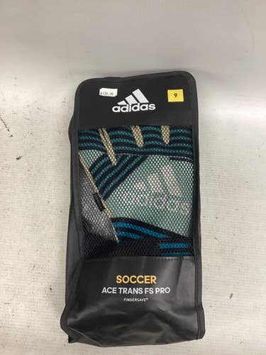 Used Adidas ACE TRANS FS PRO GLOVE Soccer Goalie Gloves White 9 11851-S000046076