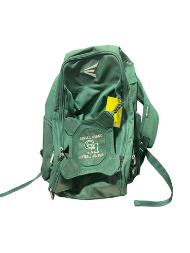 Used Easton GREEN BACK PACK BB/SB Player Backpack Green 11834-S000049860