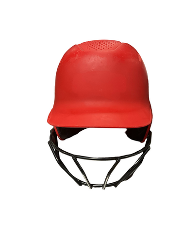 Used Evoshield RED SB HELMET L/XL Batting Helmet w/Mask Red XL 11834-S000049861