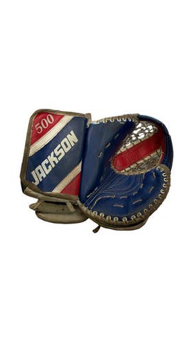 Used JACKSON 500 Junior Goalie Catcher Red 11859-S000030585