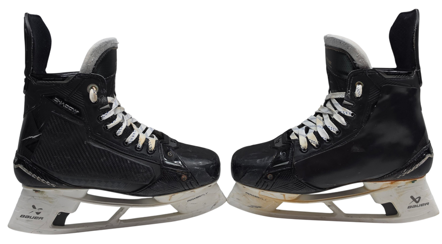 Bauer Supreme Shadow Pro Stock Skates 8.5 E Used NHL AHL (2) (15592)