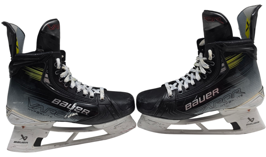 Bauer Vapor Hyperlite 2 Pro Stock Skates 9.5 Fit 2 Used NCAA (15595)