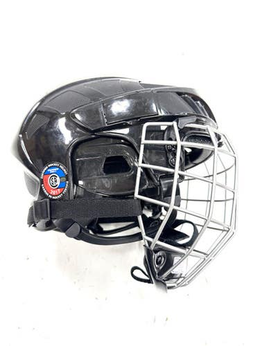 Used CCM FL 40 NOT CERTIFIED Helmet Cage Combo Black MD 11860-C000308165
