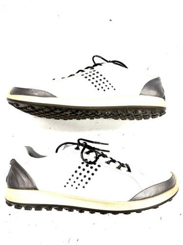 Used Ecco Mens Golf Shoes White Senior 12 11860-C000308144