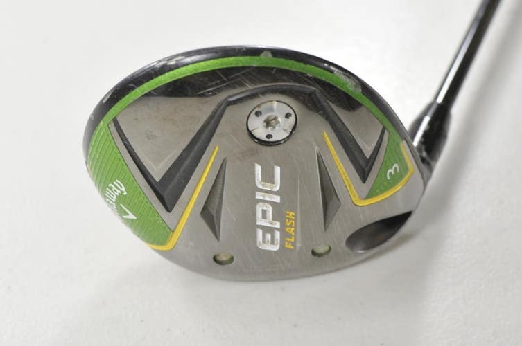 LEFT HANDED Callaway Epic Flash 3-15* Fairway Wood Regular Flex Graphite #215049