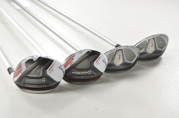 TaylorMade Ladies Aeroburner 3HL and 5HL Woods, M6 #4 and #5 Hybrids Set #215017