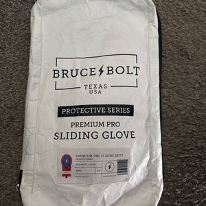 Bruce Bolt premium pro sliding glove, red white and blue adult size