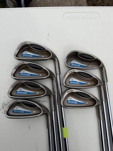 Ping G2 Iron Set 4-PW White Dot Cushin Stiff Flex Standard NICE