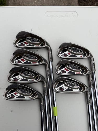 Ping G15 Iron Set 4-PW White Dot AWT SR Senior Flex Standard NICE