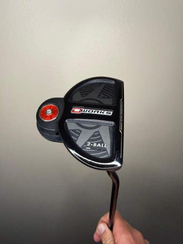 Odyssey O-Works 2-Ball Putter 33 +HC READ