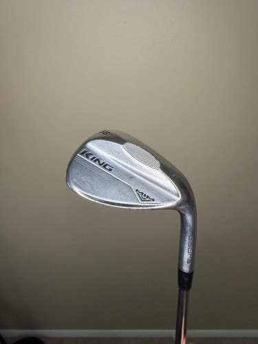 Cobra KING MIM Sand Wedge 56 / 10V KBS Hi-Rev Wedge Flex 35.5 READ