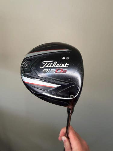 Titleist 913 D2 Driver 9.5 Diamana Blue Stiff Flex 45 NICE