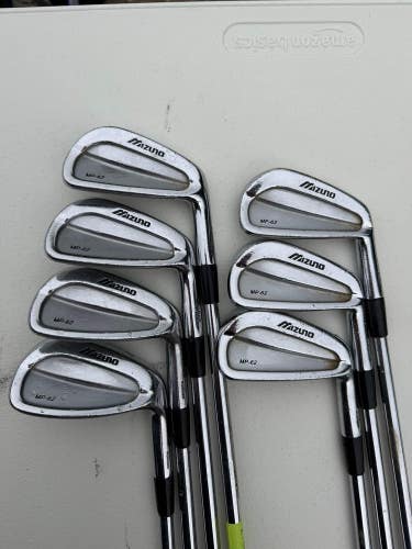 Mizuno MP 62 Iron Set 3-PW (no 7 iron) Dynamic Gold S300 Stiff Flex Standard
