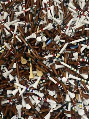 Assorted Golf Tees (100 Count)