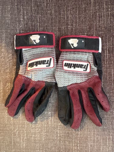 Large Franklin Youth Flex Batting Gloves (Used)