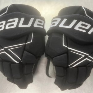 Used Bauer XSN Senior Gloves Black 13" 11497-C000157405