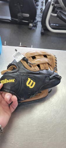 Used Wilson 12 BB/SB Glove RH Throw Brown 12" 11497-C000157388