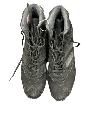 Used Adidas Wrestling Shoes Black Senior 13 11613-S000181383