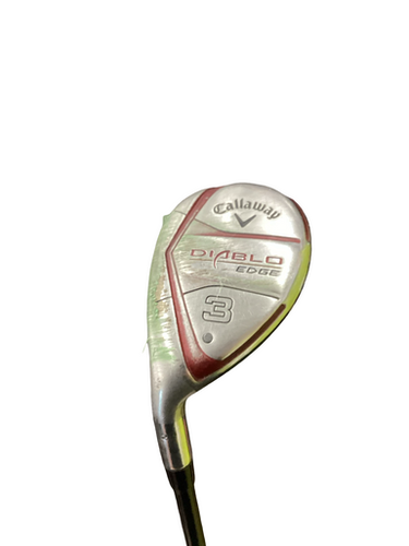 Used Callaway DIABLO EDGE Mens Hybrid Club LH 3 Hybrid 11613-S000181278
