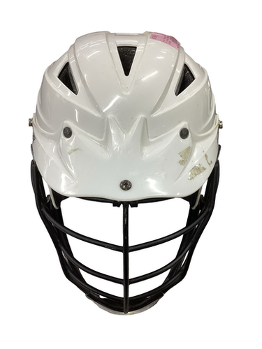 Used Cascade ADJUTABLE CPV-R Lacrosse Helmet White MD 11613-S000181205