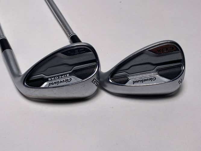 Cleveland CBX Zipcore Wedge Set 52* 11 58* 10 115g Wedge Steel Mens RH
