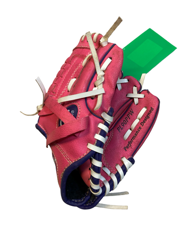 Used Rawlings PLAYER SERIES BB/SB Glove RH Throw Pink 9" 11706-S000375942
