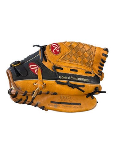 Used Rawlings RBG4 BB/SB Glove RH Throw Brown 13" 11862-S000094106