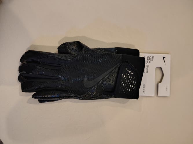 Large Nike Batting Gloves (New)