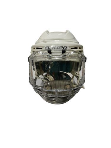 Used Bauer Helmet Cage Combo White SM 11847-S000034858