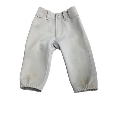 Used Mizuno BASEBALL PANTS BB/SB Pant Boys Grey SM 11760-S000091135