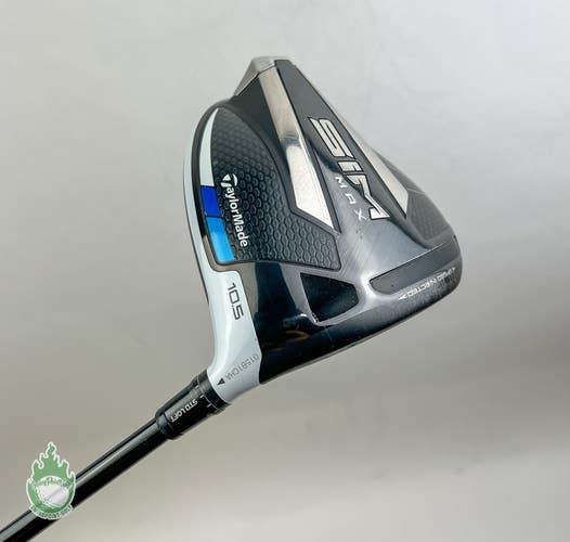 TaylorMade SIM MAX Driver 10.5* HZRDUS 70g Extra Stiff Flex Graphite Golf Club