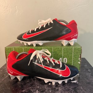 Men's Size 10 Nike Low Top Vapor Carbon Varsity Untouchable speed 3 (Used) red
