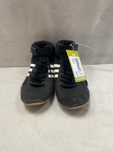 Used Adidas Wrestling Shoes Black Senior 6 11490-S000272271