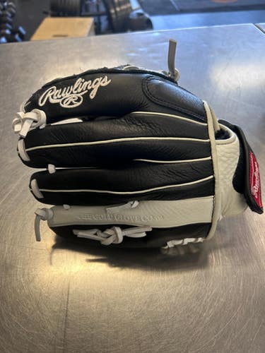 Used Rawlings SHUT OUT BB/SB Glove RH Throw Black 11 1/2" 11868-S000069139