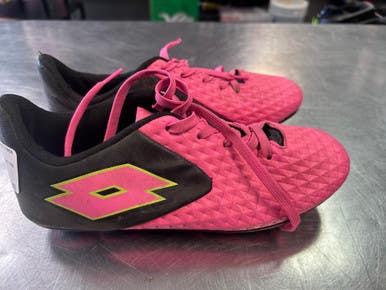 Used Lotto Soccer Cleats Pink Senior 5 11868-S000069123