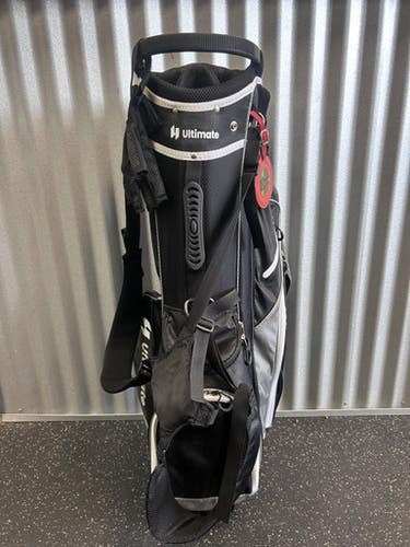 Used ULTIMATE STAND BAG Mens Stand Bag Black 11868-S000069110