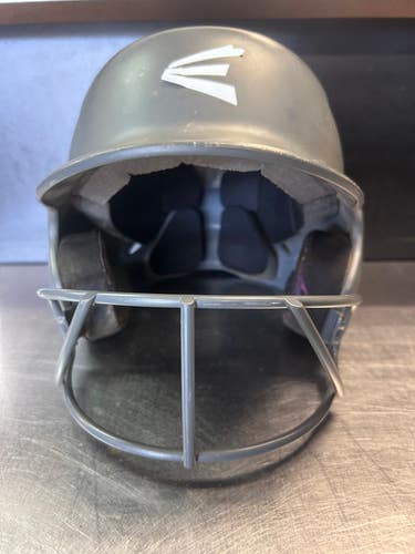 Used Easton GHOST MATTE Batting Helmet w/Mask Grey M/L 11868-S000069091